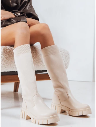 FashionStreet béžová dámska obuv ZY1242