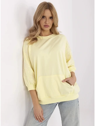 Blúzka RV BL A367 1.18P svetložltá