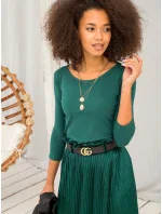 Blúzka RV BZ 4690.68 tmavo zelená