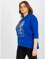 Dámska blúzka RV BZ 8456.35 tmavo modrá - FPrice