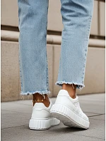 Dámske kožené tenisky ZY1394 white - FashionStreet Dámske kožené tenisky ZY1394 white - FashionStreet