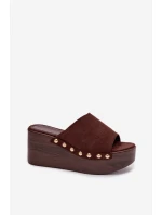 Papuče model 225125 Krok vo veľkom štýle