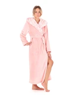 Dámsky župan Flora s kapucňou 3956 3050 pink pearl - Vestis