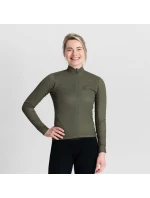 Rogelli dámsky dres s dlhým rukávom CORE green XL