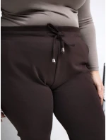 Tepláky RV DR 6301.88 tmavohnedé