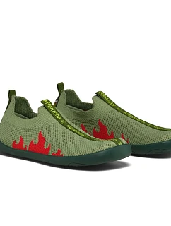 Pletené papuče typu barefoot Affenzahn Flinky Dragon (01397-20110)