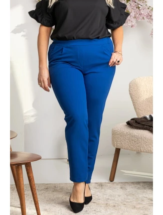 Dámske nohavice Z726 Kr. modrá - Karko