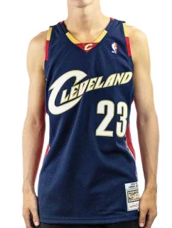 Mitchell &Ness Cleveland Cavaliers NBA Swingman Jersey Lebron James M SMJYGS18156-CCANAVY08LJA pánske