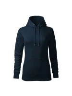Malfini Cape Free W MLI-F1402 mikina s kapucňou tmavomodrá Malfini Cape Free W MLI-F1402 mikina s kapucňou tmavomodrá