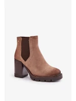 Topánky na podpätku model 202170 Step in style