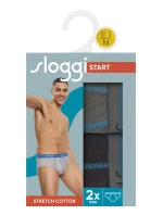 Pánske nohavičky Start Midi C2P box - HNEDÁ - SVETLÁ KOMBINÁCIA - čierna a sivá M003 - SLOGGI Pánske nohavičky Start Midi C2P box - HNEDÁ - SVETLÁ KOMBINÁCIA - čierna a sivá M003 - SLOGGI