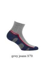 Pánske členkové ponožky Wola W 94.1N4 Ag +