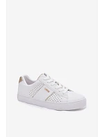Dámske perforované tenisky Big Star TT274291 White Dámske perforované tenisky Big Star TT274291 White