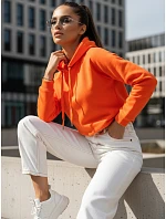 Dámska mikina POLINA orange FashionStreet BY1142