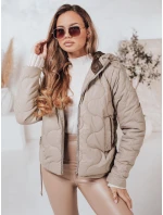 FashionStreet béžová dámska bunda TY4238