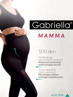 Tehotenské pančucháče 174 Mamma nero - GABRIELLA