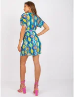 Dámske šaty-DHJ-SK-9651.51-modré