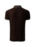 Mestské polokošele pánske kávové