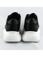 Čierne dámske športové topánky (170)