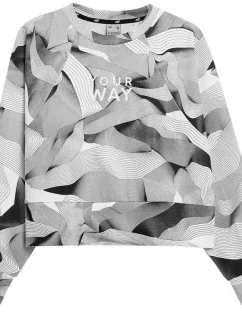 Dámska mikina W H4Z21 BLD021 90A - 4F