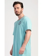 Pánska nočná košeľa s krátkym rukávom Sea