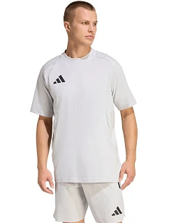 Pánske tričko adidas Tiro 26 Travel T-shirt light grey KD1120 pánske