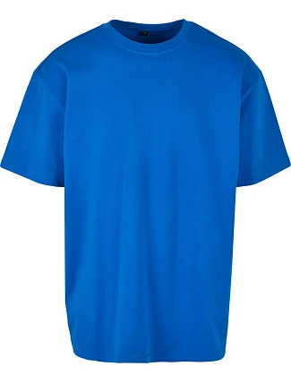 Build your Brand BY 102 Oversize tričko z hrubej bavlny 56.0102 kobaltovo modré Build your Brand BY 102 Oversize tričko z hrubej bavlny 56.0102 kobaltovo modré