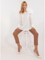 Dámska blúzka LK BZ 509656.21 White - FPrice Dámska blúzka LK BZ 509656.21 White - FPrice
