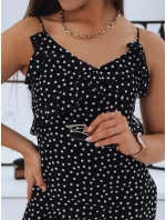 Čierne šaty LEILA FashionStreet EY1538 Čierne šaty LEILA FashionStreet EY1538