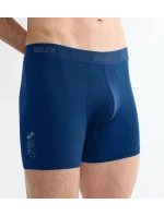 Pánske boxerky SLG Base Short C2P - UNKNOWN - svetlo šedá-tyrkysová V001 - SLOGGI