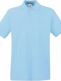 Fruit of the Loom Premium Polo Piqué – polokošeľa 16.3218, nebovo modrá