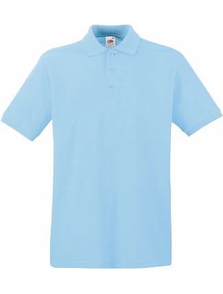 Fruit of the Loom Premium Polo Piqué – polokošeľa 16.3218, nebovo modrá Fruit of the Loom Premium Polo Piqué – polokošeľa 16.3218, nebovo modrá
