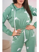 Sada s potlačou pištole tmavo mätová Sada s potlačou pištole tmavo mätová