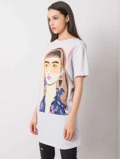 Tunika D12022O02382A svetlo šedá