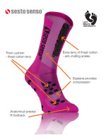 Sesto Senso Športové ponožky SKB_02 Pink