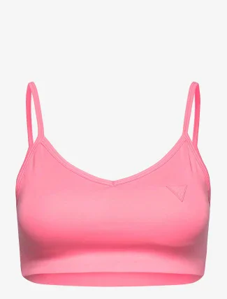 Dámska športová podprsenka O1YA17MC03W - AMPM Neon Pink - Guess Dámska športová podprsenka O1YA17MC03W - AMPM Neon Pink - Guess