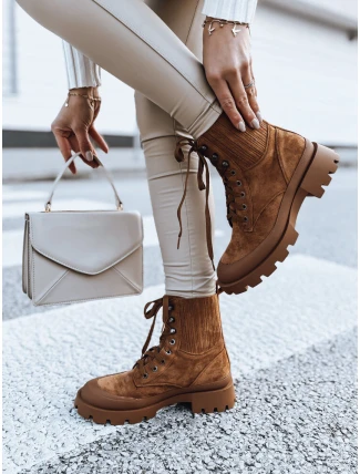 Dámske čižmy LOVED camel FashionStreet ZY0406 Dámske čižmy LOVED camel FashionStreet ZY0406
