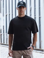 Pánske čierne tričko FashionStreet RX5514 Pánske čierne tričko FashionStreet RX5514