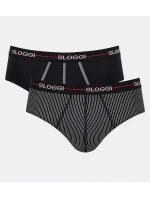 sloggi pánske Start Midi C2P box - RED - SLOGGI RED - SLOGGI