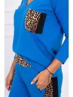 Maskovacia sada s leopardím potlačou