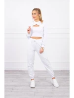 Bavlnená 3dielna súprava biela Bavlnená 3dielna súprava biela