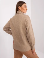 Jumper AT SW 23401.97P svetlohnedý