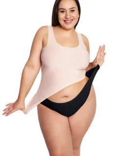 Dámske nohavičky Flexi- one plus black - Julimex