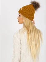 Dámska čiapka JK CZ 8.71 tmavo žltá