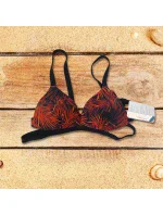 Vrchný diel plaviek BB722 Black-Orange - Selmark Vrchný diel plaviek BB722 Black-Orange - Selmark