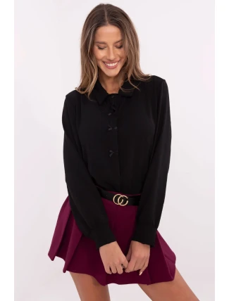 Košeľa s dlhým rukávom model 203945 Taliansko Moda Košeľa s dlhým rukávom model 203945 Taliansko Moda