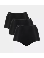 sloggi 24/7 Microfibre Maxi C3P - BLACK - SLOGGI BLACK - SLOGGI