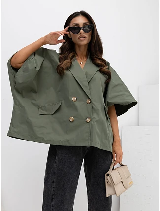 IT KR FL10153KSM.91 khaki kabát