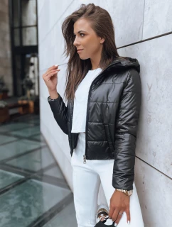 Dámska krátka prešívaná bunda SPORT HEVEN black FashionStreet TY3710