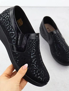 Dámske pohodlné čižmy Unisoft 8910 slip-on v maskáčoch